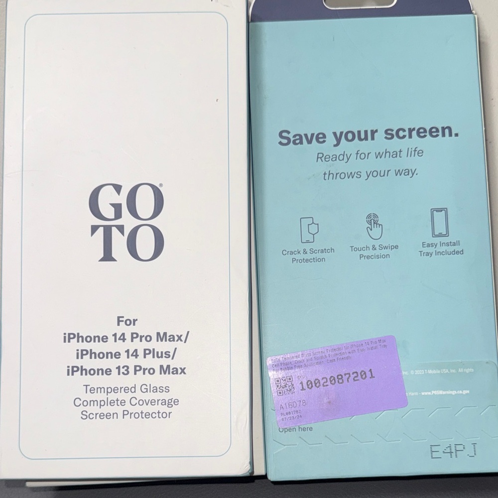 Go-To Full Coverage Screen Protector for iPhone 14/13 Pro Max